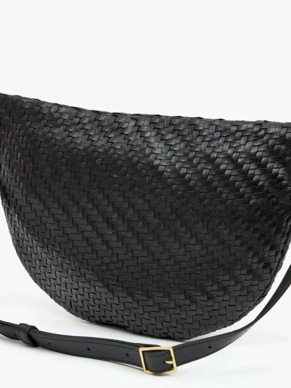 Clare V. Grande Fanny Woven Black Crossbody bag - Picture 3 of 5